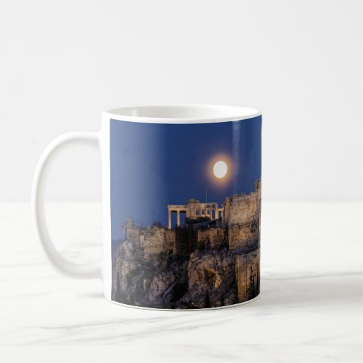 Mug Les monuments | Parthénon Athènes, Grèce (Gauche)