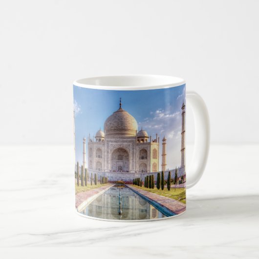 Mug Les monuments | Taj Mahal Sunrise (Devant droit)