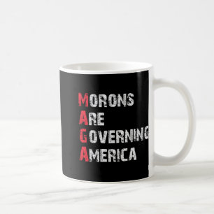 Mug Les Morons dirigent la protestation anti-Trump con