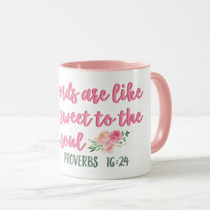 Mug Les Mots Semblables Sont Comme Le Proverbe Du Miel