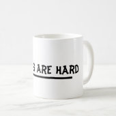 Mug Les mots sont durs (Devant droit)
