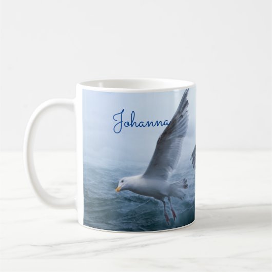 Mug Les mouettes volent au-dessus de la mer (Gauche)