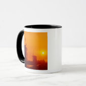 Mug Les moulins à vent au coucher du soleil, Schermerh (Devant gauche)
