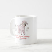 MUG LES MOUTONS ROSES (Devant gauche)