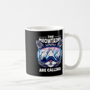 Mug Les Mowtains Appelent Ski Snowboard Goggings