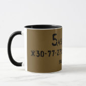 Mug Les munitions AK-74 en surplus russes peuvent (Gauche)