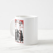Mug Les musiciens de vacances (Devant gauche)