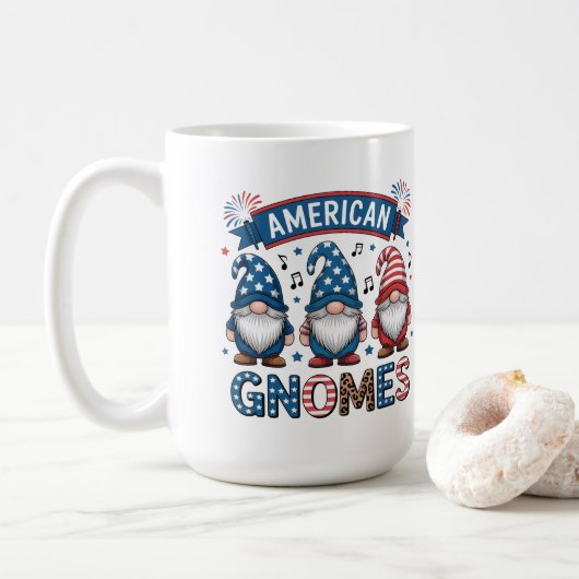 Mug Les nains américains (Avec donut)