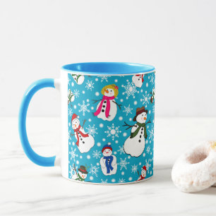 Mug Les neigeurs à motif casquette