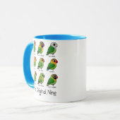 Mug Les neuf originaux (Devant gauche)