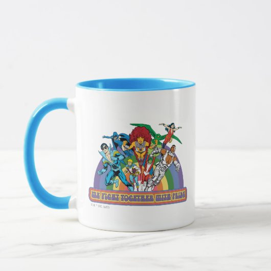 Mug Les nouveaux Titans Ados - Nous combattons avec fi (Gauche)