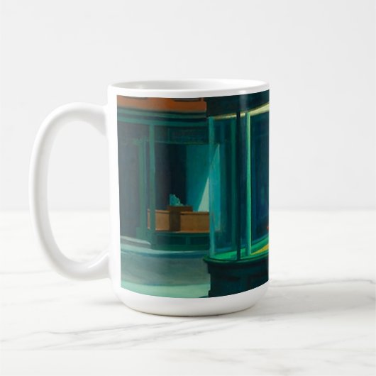 Mug Les nuits Edward Hopper (Gauche)