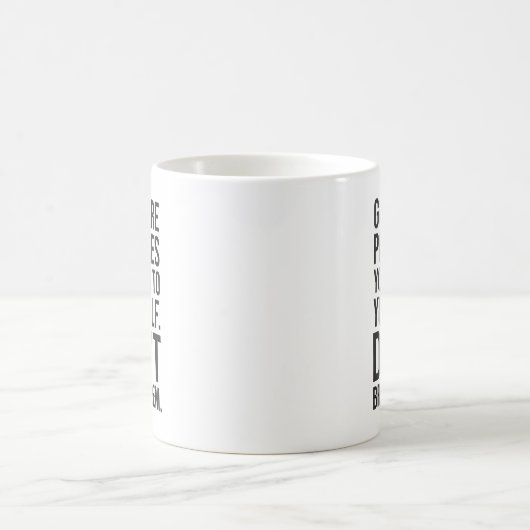 Mug Les Objectifs Sont Des Promesses - La Motivation D (Centre)