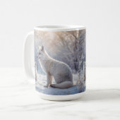 Mug "Les obligations décongelées : le renard arctique (Devant gauche)