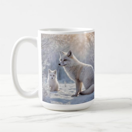 Mug "Les obligations décongelées : le renard arctique (Gauche)