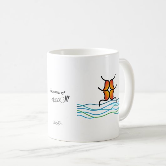 Mug les océans de muackS ! ! ! - Âme (Devant droit)