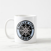 Mug Les odeurs aiment la neige ! (Gauche)