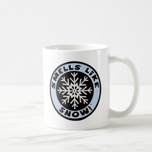 Mug Les odeurs aiment la neige ! (Droite)