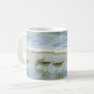 Mug Les oiseaux de rivage, une journée à la plage