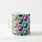 Mug Les oiseaux de Saint Valentin en amour (Devant gauche)