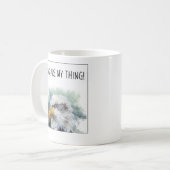 Mug Les oiseaux sont ma chose (Aigle) (Devant gauche)
