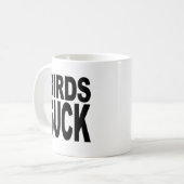 Mug Les oiseaux sucent (Devant gauche)