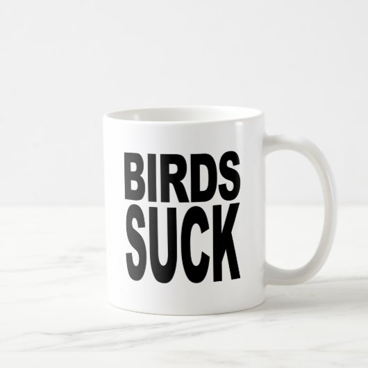 Mug Les oiseaux sucent (Droite)