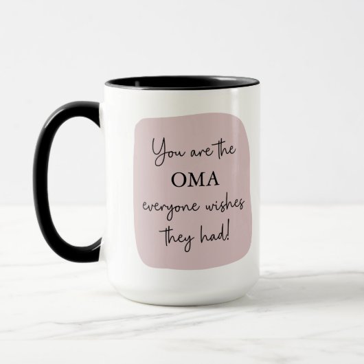 Mug Les Oma Que Tout Le Monde Souhaite Qu'Ils Aient | (Gauche)