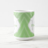 Mug Les ondulations de sable vert personnalisent la Mu (Centre)