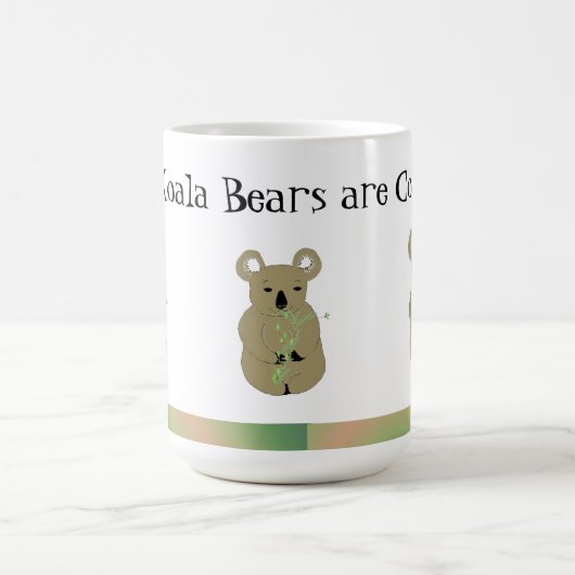 Mug Les ours de Koala sont Cool (Centre)