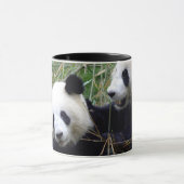 Mug Les Ours De Panda Géants Mangent Bambou Et Amour ( (Centre)