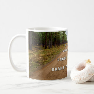 Mug Les ours de SlipperyJoe vous tueront empreintes de