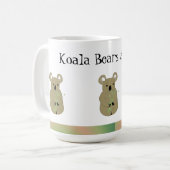 Mug Les ours koalas sont cools (Devant gauche)