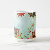 Mug Les ours mangent des baies de Rowan rouge (Centre)