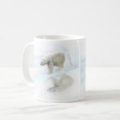Mug Les ours polaires marchent vers la liberté (Devant gauche)