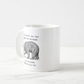 Mug Les ours vous tueront drôlement (Devant gauche)