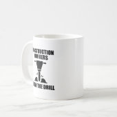 Mug Les Ouvriers Du Bâtiment Connaissent L'Exercice (Devant gauche)