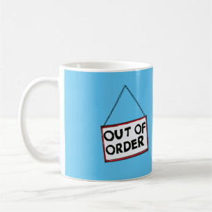 Mug Les ouvriers hors de l'ordre muselés