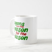 Mug Les païens sont la raison de la saison (Devant gauche)