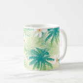 Mug Les palmiers tropicaux d'été (Devant droit)