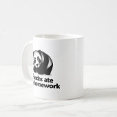 Mug Les pandas ont mangé mon travail (Devant gauche)