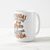 Mug Les Pandas Rouges Sont Des Animaux De Compagnie Am (Devant droit)