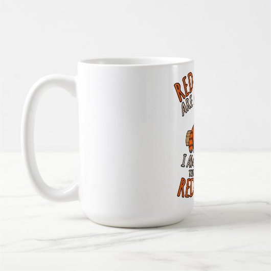 Mug Les Pandas Rouges Sont Des Animaux De Compagnie Am (Gauche)