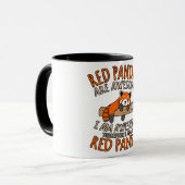 Mug Les Pandas Rouges Sont Des Animaux De Compagnie Am (Devant gauche)