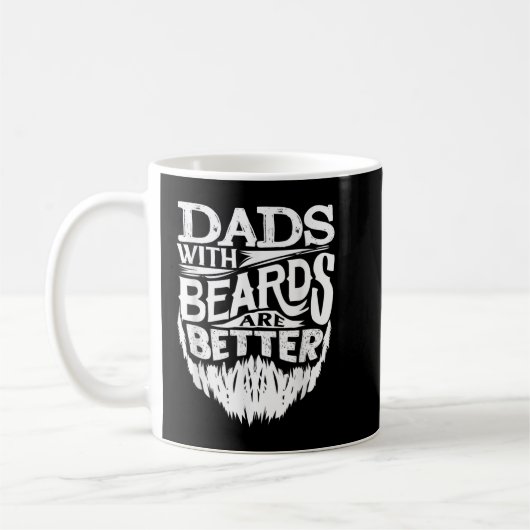 Mug Les papas avec les oreilles sont mieux Fête des pè (Gauche)