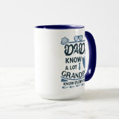 Mug Les papas connaissent beaucoup, les papas savent t (Devant droit)