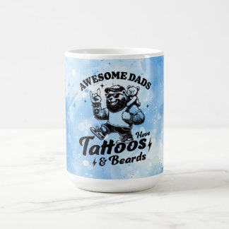 Mug Les papas géniaux ont des tatouages et des ours