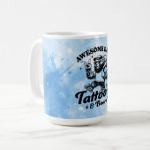 Mug Les papas géniaux ont des tatouages et des ours (Devant gauche)