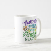 Mug Les papillons apparaissent Angel Citation Inspirat (Devant droit)