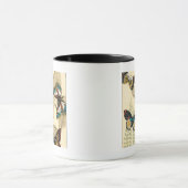 Mug Les papillons qui dorment sur les Feuilles (Centre)